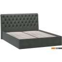 Кровати Трия Скарлет 160x200 (велюр графит)