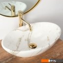 Умывальники Rea Pamela Shiny Aiax Marmur REA-U9685 (мрамор)