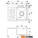 Кухонные мойки РМС MRK-6350R (с дозатором) Кухонные мойки РМС MRK-6350R (с дозатором)