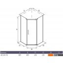 Душевые кабины Alex Baitler AB245-90 100x200