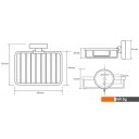 Аксессуары для ванной и туалета Bemeta Dark 104108160