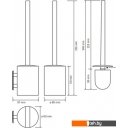 Аксессуары для ванной и туалета Bemeta Easy 163113061 (серебристый)