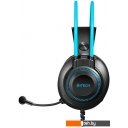 Наушники и гарнитуры A4Tech Fstyler FH200i (черный/голубой)