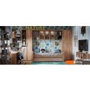 Полки, стеллажи, системы хранения Глазов Nature 100 (дуб табачный craft)