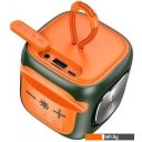 Беспроводные и портативные колонки Borofone BR29 (темно-зеленый/оранжевый)