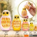 Развивающие игрушки Брестская Фабрика Сувениров Совушки (набор 5 шт)