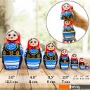 Развивающие игрушки Брестская Фабрика Сувениров В польском народном костюме (набор 7 шт)