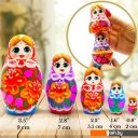 Развивающие игрушки Брестская Фабрика Сувениров Классическая с лилиями и колокольчиками (набор 5 шт)