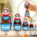 Развивающие игрушки Брестская Фабрика Сувениров В польском народном костюме (набор 5 шт)