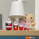 Развивающие игрушки Брестская Фабрика Сувениров В виде Санта Клауса (набор 5 шт)
