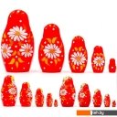 Развивающие игрушки Брестская Фабрика Сувениров В красном наряде с ромашками (набор 5 шт)