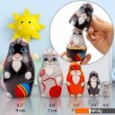 Развивающие игрушки Брестская Фабрика Сувениров Коты (набор 5 шт)