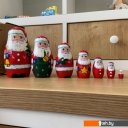 Развивающие игрушки Брестская Фабрика Сувениров В виде Санта Клауса (набор 7 шт)