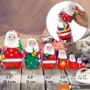 Развивающие игрушки Брестская Фабрика Сувениров В виде Санта Клауса (набор 7 шт)