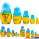 Развивающие игрушки Брестская Фабрика Сувениров Животные африканской саванны (набор 5 шт)