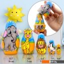 Развивающие игрушки Брестская Фабрика Сувениров Животные африканской саванны (набор 5 шт)