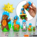 Развивающие игрушки Брестская Фабрика Сувениров Лесные животные (набор 5 шт)