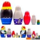 Развивающие игрушки Брестская Фабрика Сувениров С героями сказки Красная Шапочка (набор 5 шт)