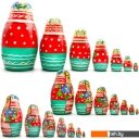 Развивающие игрушки Брестская Фабрика Сувениров Девушка с ромашками и васильками в белорусском костюме (набор 7)