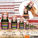 Развивающие игрушки Брестская Фабрика Сувениров Матрешка Домачевский строй (набор 7 шт)