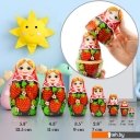 Развивающие игрушки Брестская Фабрика Сувениров В сарафане с клубникой (набор 7 шт)