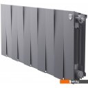 Радиаторы отопления Royal Thermo PianoForte 300 Silver Satin (10 секций) боковое подключение