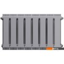 Радиаторы отопления Royal Thermo PianoForte 300 Silver Satin (8 секций) боковое подключение