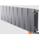 Радиаторы отопления Royal Thermo PianoForte 300 Silver Satin (16 секций) боковое подключение