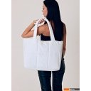 Женские и мужские сумки MT.style ТОУТ-1 из водоотталкивающей ткани (белый)