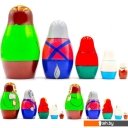 Развивающие игрушки Брестская Фабрика Сувениров Красная Шапочка (набор 5 шт)