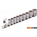 Биты, головки, насадки, держатели Stels 13607 (10 предметов)