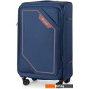 Чемоданы, сумки-тележки Solier STL2240 (M, синий/коричневый)