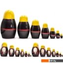 Развивающие игрушки Брестская Фабрика Сувениров Девушка в норвежском традиционном костюме (набор 7 шт)