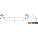 Аксессуары для ванной и туалета Ledeme L1916-5