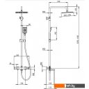 Душевые системы и гарнитуры Deante Titanium NAC_D1HT Душевые системы и гарнитуры Deante Titanium NAC_D1HT