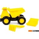 Игрушечный транспорт Полесье Автомобиль-самосвал Эксперт многофункциональный в сеточке 84286