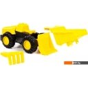 Игрушечный транспорт Полесье Автомобиль-самосвал Эксперт многофункциональный в сеточке 84286