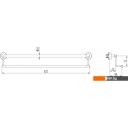 Аксессуары для ванной и туалета Ledeme L1709