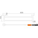 Аксессуары для ванной и туалета Ledeme L71709B