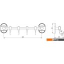 Аксессуары для ванной и туалета Ledeme L1915-4