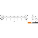 Аксессуары для ванной и туалета Ledeme L1915-5