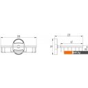 Аксессуары для ванной и туалета Ledeme L1902-2