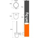 Аксессуары для ванной и туалета Bemeta Brilo 161113017