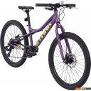 Велосипеды Stark Slash 24.1 D 2025 р.12.7 (разобранный, фиолетовый матовый/кислотно-желтый)