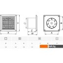 Вытяжная и приточная вентиляция Awenta Classic 120 WC120T