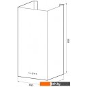 Вытяжки Krona Dita R 400 PB (нержавеющая сталь)