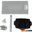 Вытяжки Krona Inga 600 push button (черный/нержавеющая сталь)