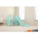 Детские спортивные комплексы и игровые площадки Perfetto Sport Замок PS-047-M (бирюзовый)