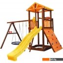 Детские спортивные комплексы и игровые площадки Perfetto Sport Pitigliano-8 + качели Паутина