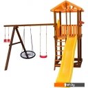 Детские спортивные комплексы и игровые площадки Perfetto Sport Pitigliano-3 + качели Паутина